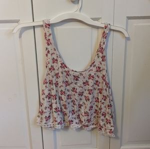 Floral crop top